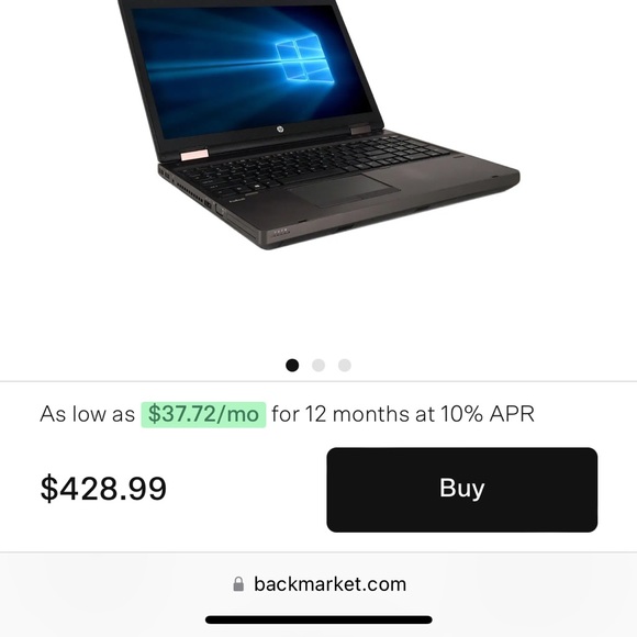 HP PROBOOK 6570b Laptop core i5 Intel Windows 10 - Picture 7 of 7